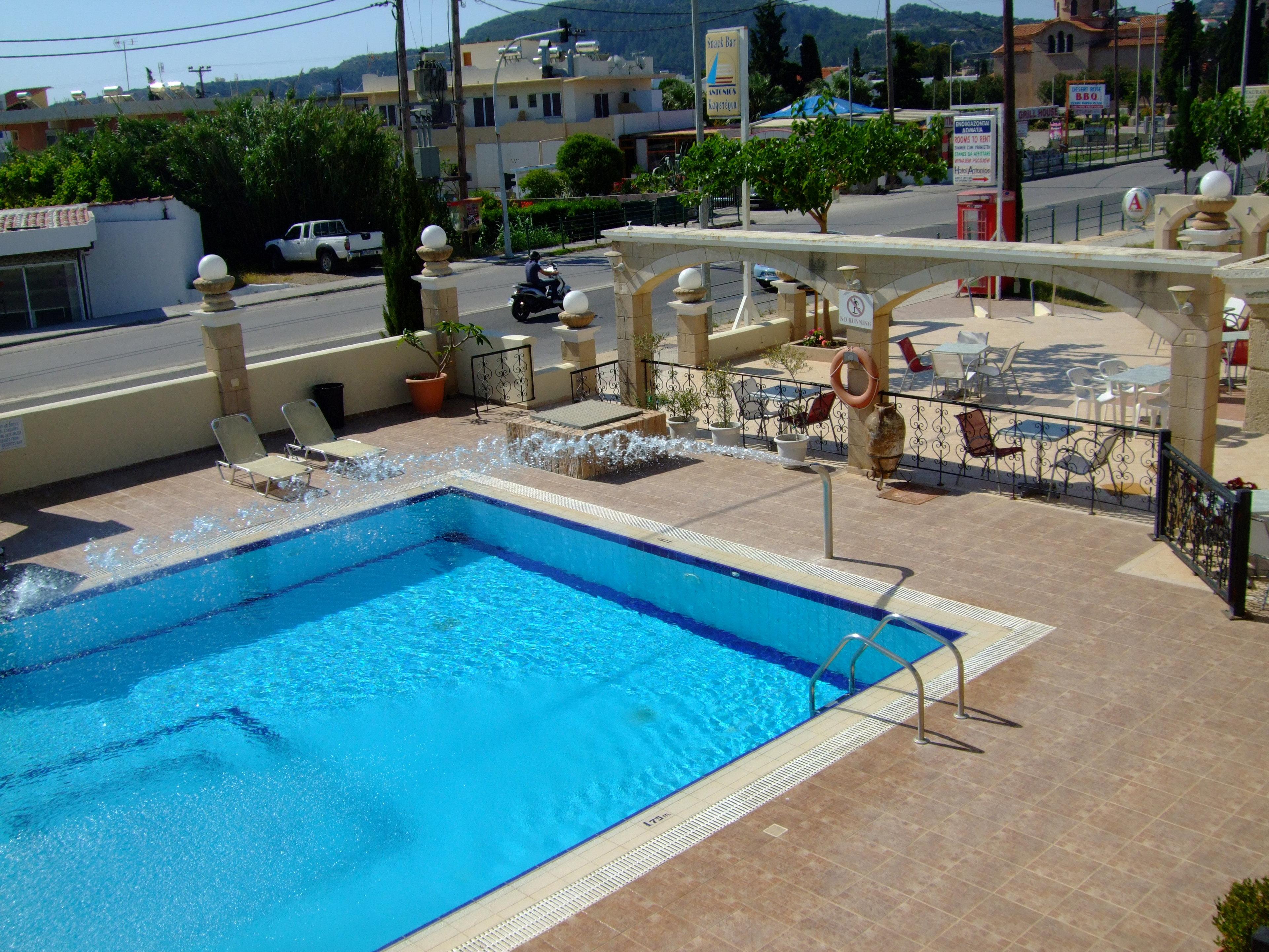 Antonios Hotel Faliraki Luaran gambar